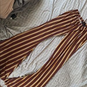 bell bottom leggings